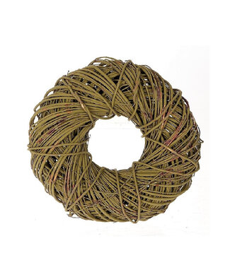 4A Twister Wreath | Colour: Green | Diameter 35 centimetres | Per wreath