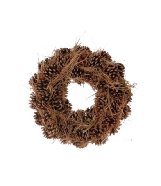 Sofia Couronne | Couleur : Marron | Diamètre 30 centimètres | Par couronne