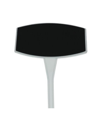 4A Floriculture Angled Plant Label | Colour: Natural White | Length 45 centimetres | Per 10 plant labels