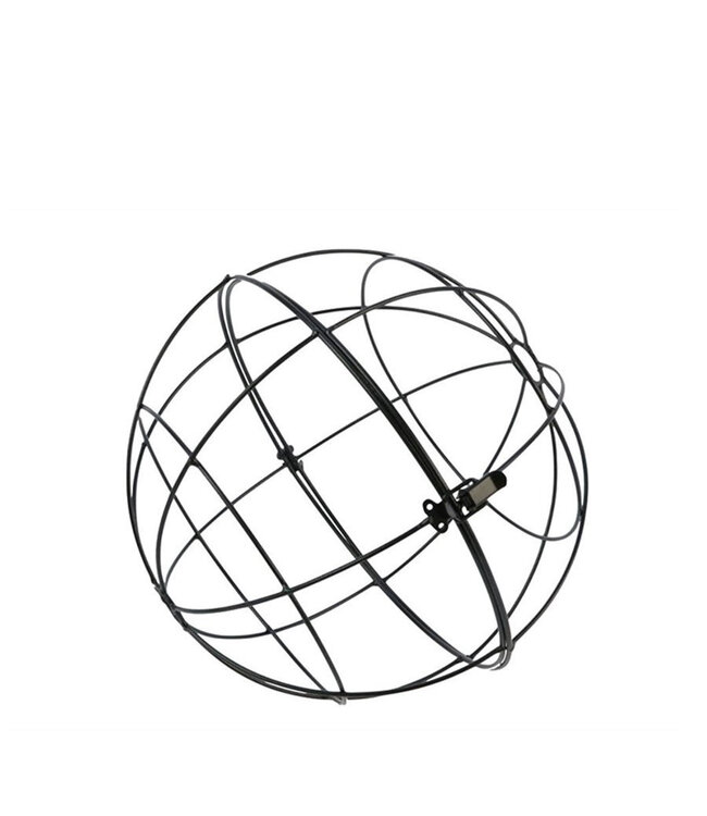 Cadre de Balle pour Fleurs | Couleur : Noir | Diamètre 40 centimètres | Commande par 40 balles