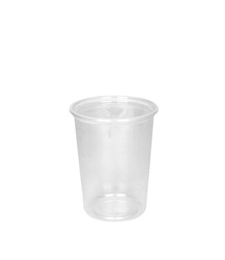 4A Floristry D10 Cup | Colour: Transparent | Diameter 10 centimetres | Height 13 centimetres | Capacity 500 cubic centimetres | Per 25 cups