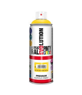 4A Acryl Sprühlack Farbspray "Chromgelb" | Farbe: Gelb | Inhalt 400 Milliliter | Pro Spraydose