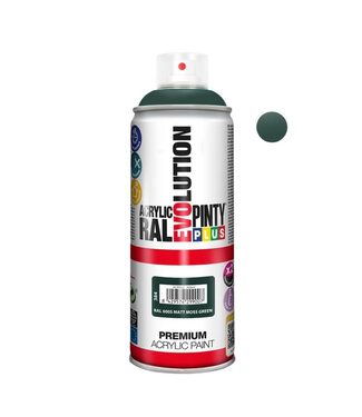 4A Acryl Sprühfarbe Farbspray "Moss Green" | Farbe: Moosgrün | Inhalt 400 Milliliter | Pro Sprühdose