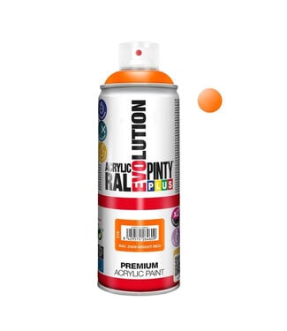 4A Acrylic Spray Paint Colour Spray "Orange Peel" | Colour: Orange | Content 400 millilitres | Per spray can