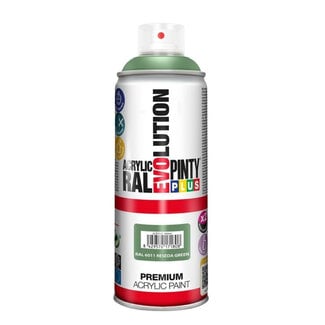 4A Peinture en spray acrylique "Nile Green" | Couleur : Vert clair | Contenu 400 millilitres | Par aérosol