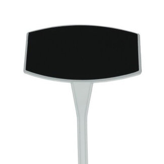 4A Fleuriste Étiquette à piquer inclinée | Couleur : Blanc Naturel | Longueur 45 centimètres | Par 10 étiquettes à piquer