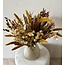 Amber Glory Dried Flower Bouquet | Length ± 60 centimetres | With ochre yellow and brown dried flowers