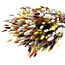 Boeket droogbloemen Lagurus "Terra Mix" | Lengte ± 65 centimeter | Gewicht ± 100 gram