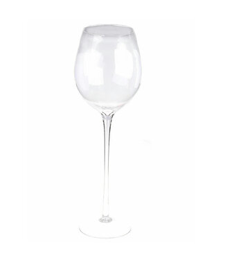 4A Bocal en verre "Brisbane" | Couleur : Transparent | Diamètre 17 - 23 centimètres | Hauteur 70 centimètres | Par verre