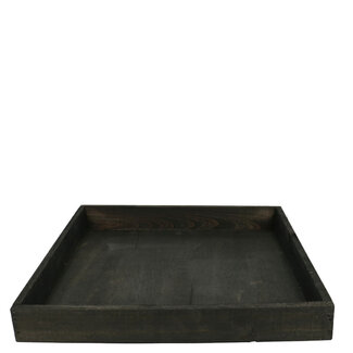 4A Wooden Tray | Colour: Dark Brown | Length 30 centimetres | Width 30 centimetres | Height 4 centimetres | Per 4 trays