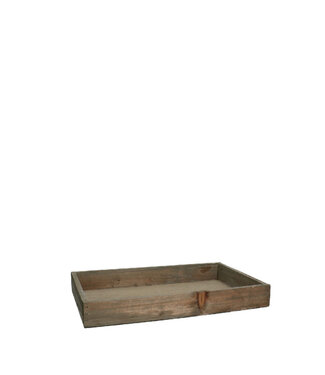 4A Wooden Tray | Colour: Grey | Length 32 centimetres | Width 20 centimetres | Height 4 centimetres | Per 4 trays