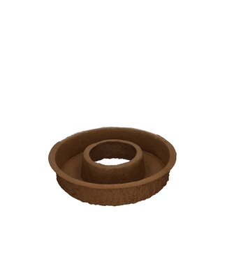 4A Base en mousse florale Anneau Biodur | Couleur : Marron | Diamètre 29 centimètres | Par 5 anneaux