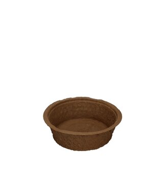 4A Floral Foam Base Dish Biodur | Colour: Brown | Diameter 23 centimetres | Height 8 centimetres | Per 5 dishes