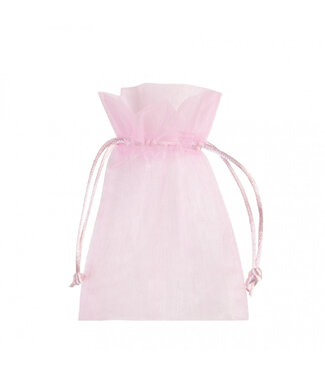 4A Organza Täschchen | Farbe: Zartrosa | Höhe 9 Zentimeter | Breite 12 Zentimeter | Pro 10 Täschchen