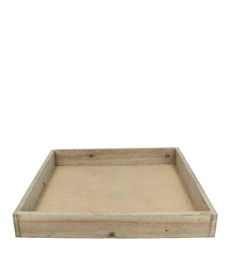 4A Wooden Tray | Colour: Light Brown | Length 30 centimetres | Width 30 centimetres | Height 4 centimetres | Per 4 trays