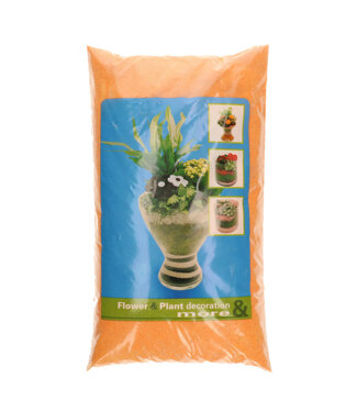 4A Sandgewinnung | Farbe: Orange | Durchmesser 0,5 Millimeter | Pro 5 Kilo