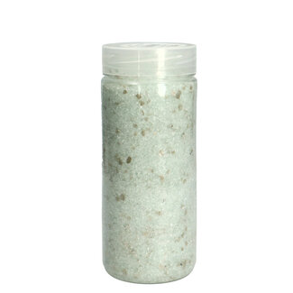 4A Garnering Glas Deco | Kleur: Zilverkleurig | Diameter 1 - 2 millimeter | Per 500 milliliter