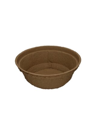 4A Mousse Florale Base Plateau Biodur | Couleur : Marron | Diamètre 33 centimètres | Hauteur 12,5 centimètres | Par 5 plateaux