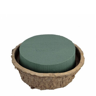 4A Oasis Biolit Schale | Farbe: Grün | Durchmesser 18 Zentimeter | Höhe 10 Zentimeter | Pro 20 Schalen