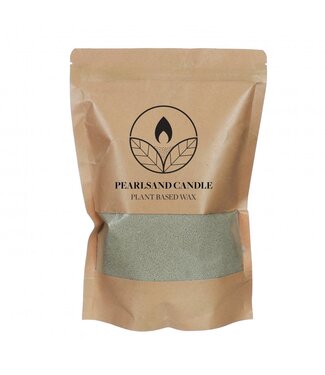 4A Candle Pearls and Mother of Pearl Candle Wax | Colour: Grey | Weight: 400 grams | Includes 4 wicks | Per piece