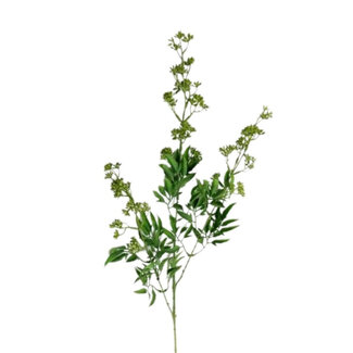 4A Fetthenne Kunstblume | Farbe: Grün | Sedum Kunstblumen | Länge ± 90 Zentimeter | Pro 10 Kunstblumen