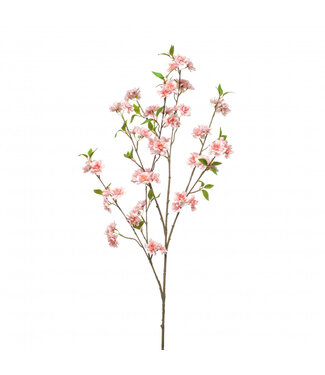 4A Kersenbloesem Tak Kunstbloem | Kleur: Lichtroze | Lengte ± 120 centimeter | Per 2 takken