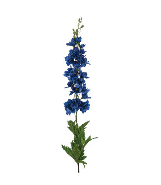 4A Ridderspoor Kunstbloem | Kleur: Blauw | Delphinium kunstbloemen | Lengte ± 90 centimeter | Per 4 kunstbloemen