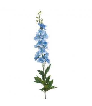 4A Rittersporn Kunstblume | Farbe: Hellblau | Delphinium Kunstblumen | Länge ± 90 Zentimeter | Pro 4 Kunstblumen