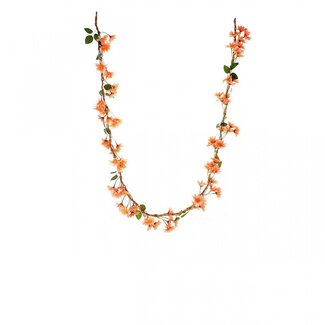 4A Daisy Garland Artificial Flower | Colour: Orange | Length ± 150 centimetres | Per garland