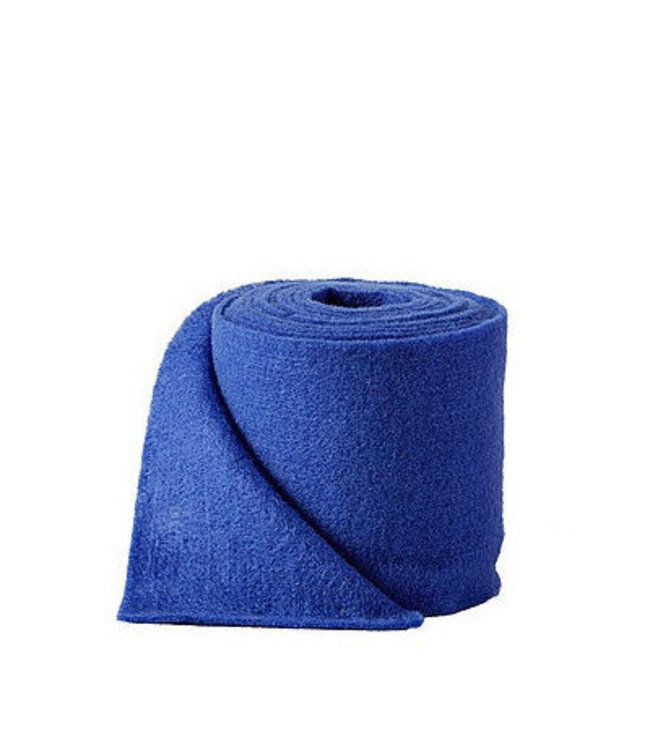Felt Ribbon | Colour: Blue | Width 150 millimetres | Length 5 metres | Per roll
