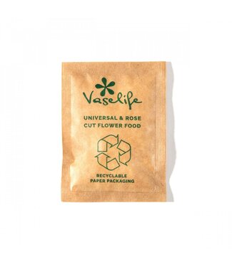 4A Nourriture Vaselife en sachet en papier | Couleur : Blanc | pour 0,5 litre | Par 2000 sachets
