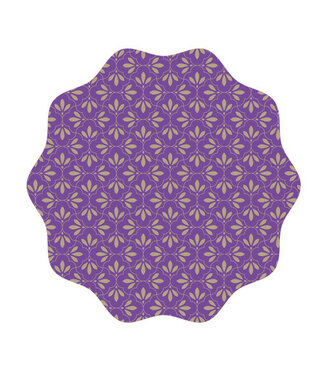 4A Folie Vel “Isabella” | Kleur: Paars | Diameter 73 centimeter | Per 100 vellen