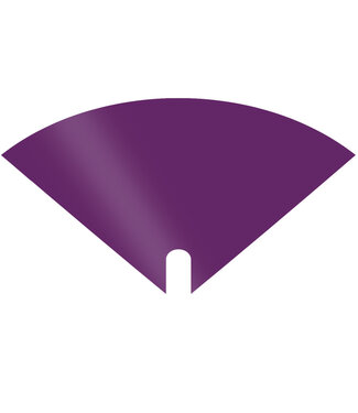 4A Housses Moon Isa | Couleur : Violet | Longueur 40 centimètres | Largeur 40 centimètres | Par 50 housses