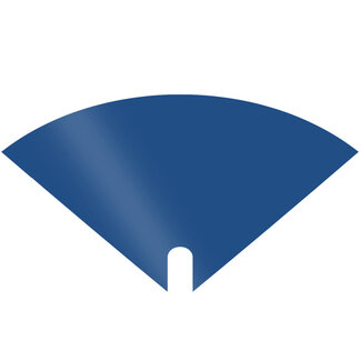 4A Hüllen Moon Isa | Farbe: Blau | Länge 40 Zentimeter | Breite 40 Zentimeter | Pro 50 Hüllen