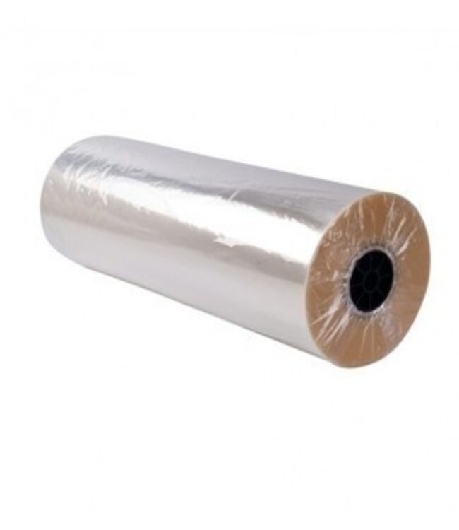 Folie auf Rolle OPP40 | Farbe: Transparent | Breite 80 Zentimeter | Gewicht 10 Kilogramm | Pro Rolle
