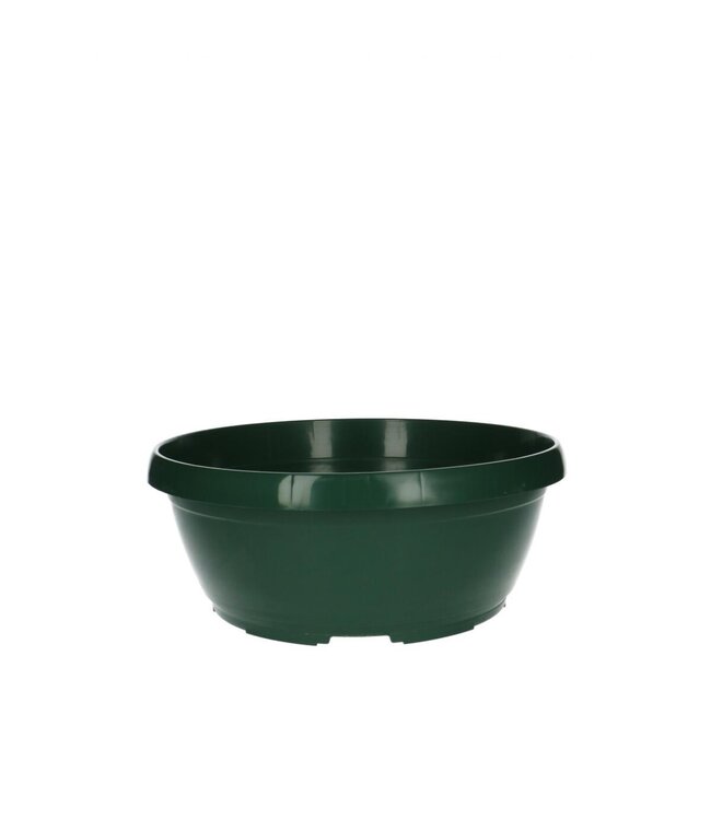 Kunststoffschale Classic | Farbe: Grün | Durchmesser 25 Zentimeter | Höhe 11 Zentimeter | Pro 10 Schalen