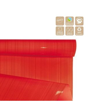 4A Folie op Rol “Ritmic” | Kleur: Rood | Breedte 80 centimeter | Lengte 40 meter | Per rol