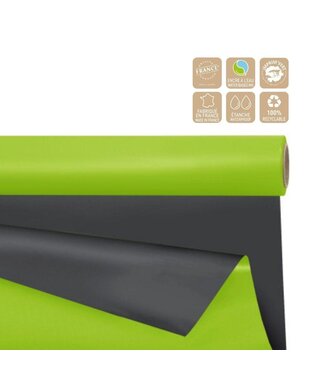 4A Double-Sided Matte Film on Roll "Universal" | Colour: Green Black | Width 80 centimetres | Length 40 metres | Per roll