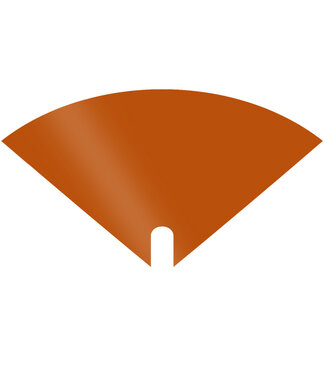 4A Bezüge Moon Isa | Farbe: Orange | Länge 40 Zentimeter | Breite 40 Zentimeter | Pro 50 Bezüge