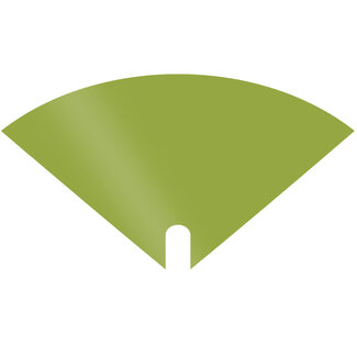 4A Hüllen Moon Isa | Farbe: Hellgrün | Länge 40 Zentimeter | Breite 40 Zentimeter | Pro 50 Hüllen