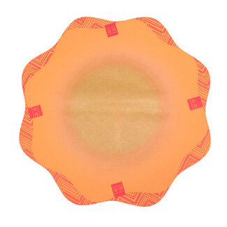 4A Folie Vel “Reunion” | Kleur: Oranje | Diameter 73 centimeter | Per 100 vellen