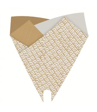 4A Kraft Luz Hüllen | Farbe: Naturweiß | Länge 50 Zentimeter | Breite 44 Zentimeter | Pro 25 Hüllen