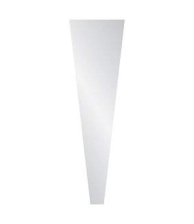 Hüllen für Einzelne Rose | Farbe: Transparent | Höhe 45 Zentimeter | Länge 13,5 Zentimeter | Breite 3 Zentimeter | Pro 50 Hüllen