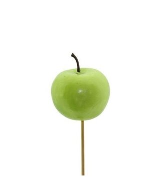 4A Appel Bijsteker | Kleur: Appeltjesgroen | Diameter 6 centimeter | Lengte bijsteker ± 50 centimeter | Per 25 bijstekers