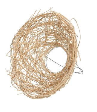 4A Boekethouder “Woody” | Kleur: Crèmekleurig | Diameter 25 centimeter | Per 10 boekethouders