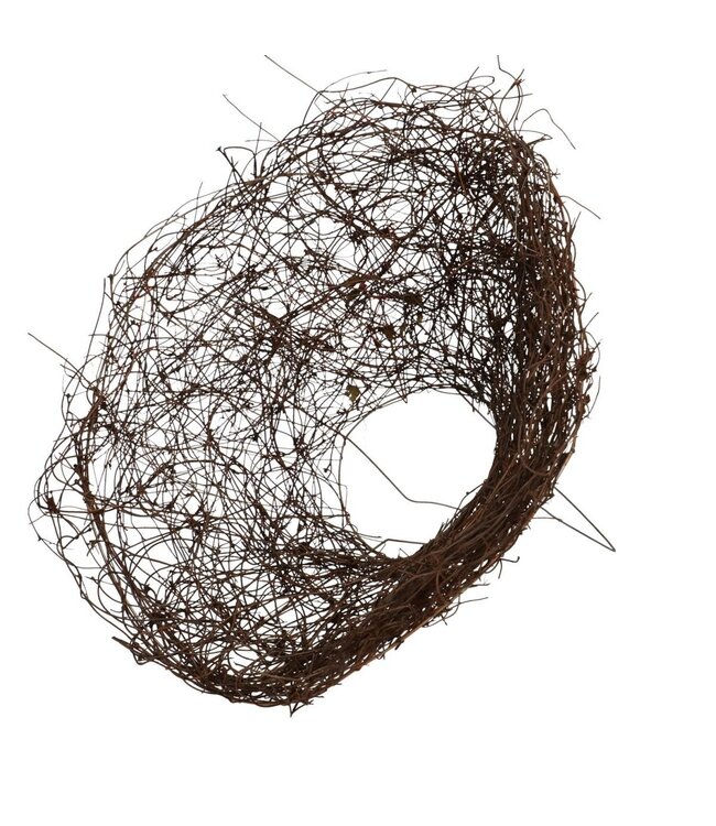 Boekethouder “Salim” | Kleur: Bruin | Diameter 30 centimeter | Per 10 boekethouders