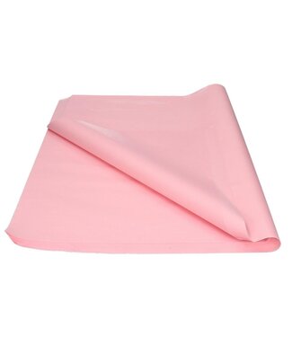 4A Silk Paper Sheet | Colour: Light Pink | Length 50 centimetres | Width 75 centimetres | 17 grams/m2 | Per 480 sheets
