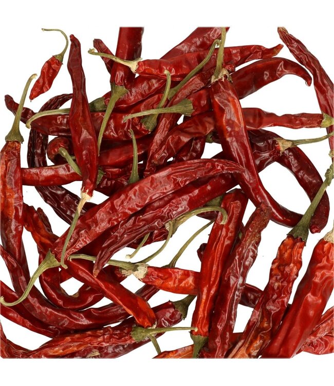 Dried Chilli Pepper Large | Colour: Red | Weight 200 grams per bag | Per 5 bags