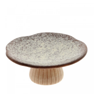 4A Decoratie Schaal “Dolo” | Kleur: Donkerbruin | Diameter 17 centimeter | Hoogte 7 centimeter | Per 2 schalen