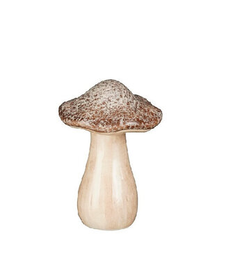 4A Décoration Champignon | Couleur : Marron | Diamètre 11,5 centimètres | Hauteur 16 centimètres | Par 16 champignons